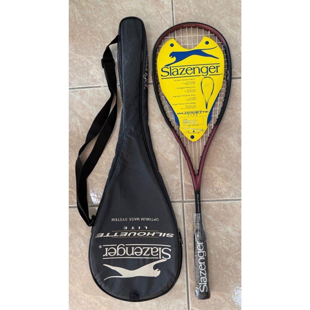 SLAZENGER Squash Racket Silhouette Lite Racquet New WITH COVER